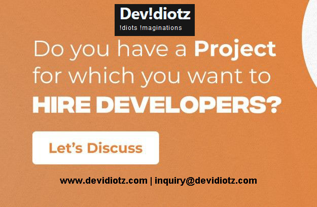 We at Devidiotz, provide staff augmentation services worldwide and we’re ready to support you!