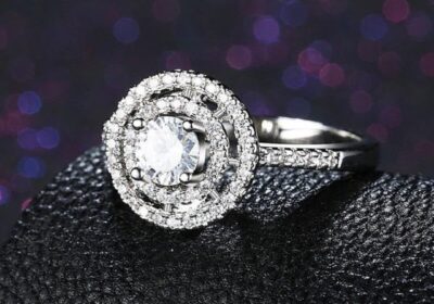Buy Exquisite Silver Diamond Ring | Jewllery Design