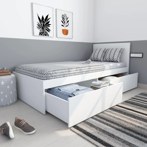 Buy Single Beds with Storage Online – Studio Kook