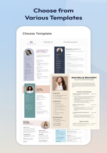 My Resume Builder CV Maker App