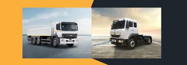 Cost-Effective Tata & BharatBenz Trucks To Transport Materials