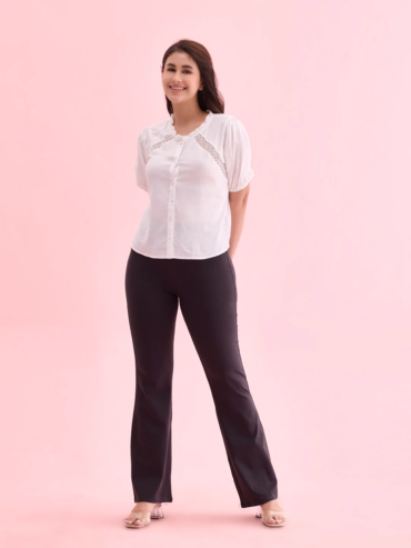 Shop High Raise Womens Flare Pants| Go Colors